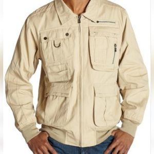 Sean John Men's Cargo Bomber Jacket